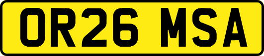 OR26MSA