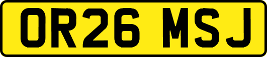 OR26MSJ