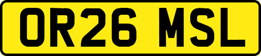 OR26MSL