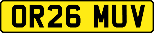 OR26MUV