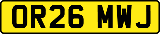 OR26MWJ