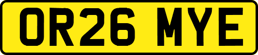 OR26MYE