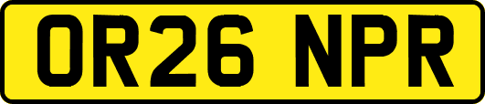 OR26NPR