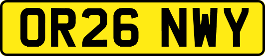 OR26NWY