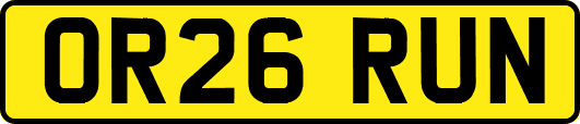 OR26RUN