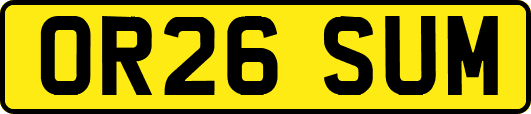 OR26SUM