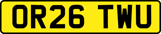 OR26TWU