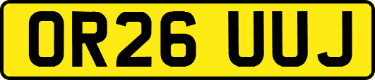 OR26UUJ