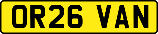 OR26VAN