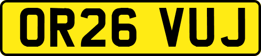 OR26VUJ