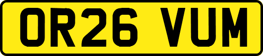 OR26VUM