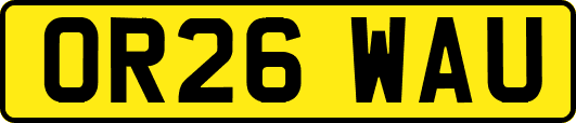 OR26WAU
