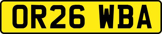 OR26WBA