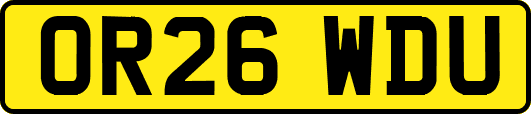 OR26WDU