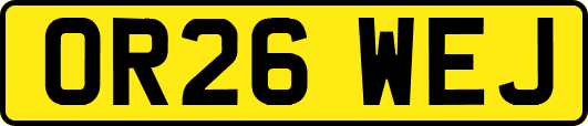 OR26WEJ