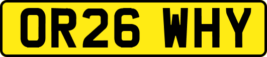 OR26WHY
