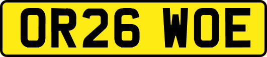 OR26WOE