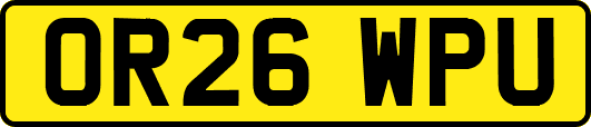 OR26WPU