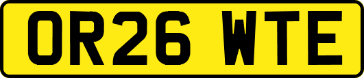 OR26WTE