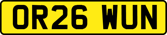 OR26WUN