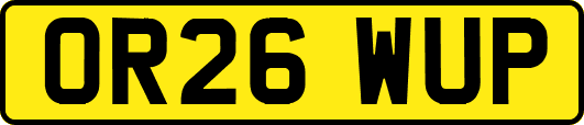 OR26WUP