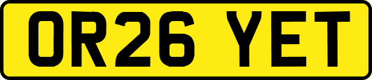 OR26YET