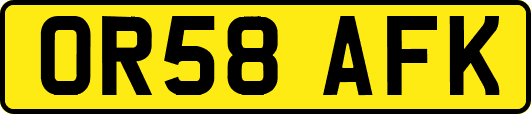 OR58AFK