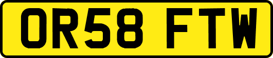 OR58FTW