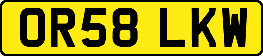 OR58LKW