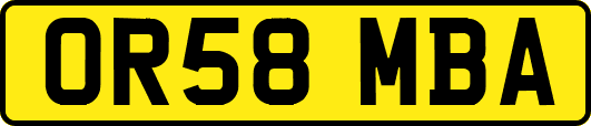 OR58MBA