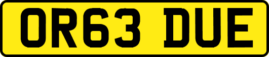 OR63DUE