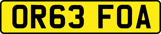 OR63FOA