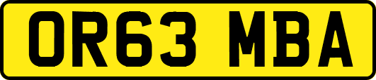 OR63MBA