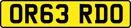 OR63RDO