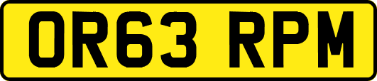 OR63RPM