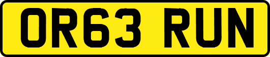 OR63RUN