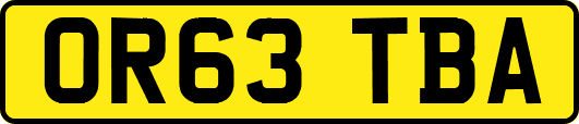 OR63TBA