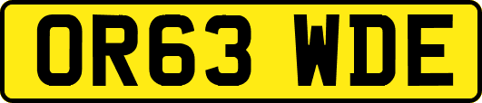 OR63WDE