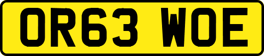 OR63WOE