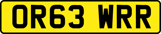 OR63WRR