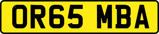 OR65MBA