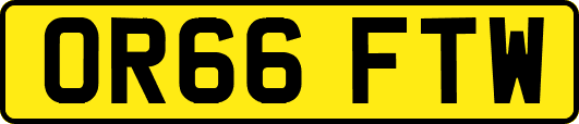 OR66FTW