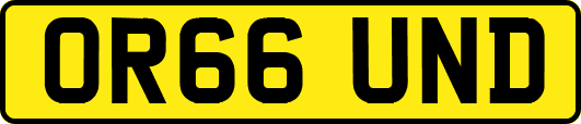 OR66UND