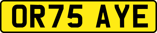 OR75AYE