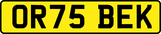 OR75BEK