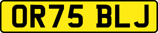 OR75BLJ