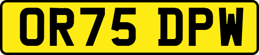 OR75DPW
