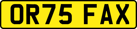 OR75FAX