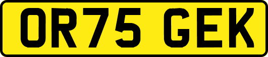 OR75GEK