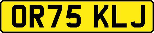 OR75KLJ